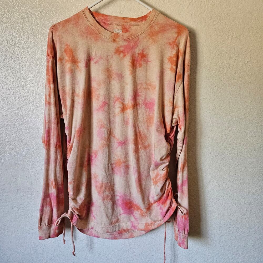 Victoria Secret Pink Long Sleeve Tie Dye Medium